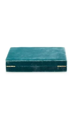 Velvet Jewelry Box -Lady Fashion Store sophie bille brahe blue tresor green 3