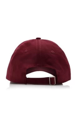 LA Athletic Club Cotton Baseball Cap -Lady Fashion Store sporty rich red la athletic club cotton baseball cap 2