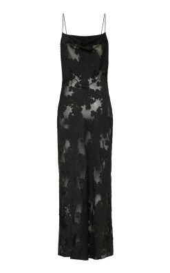 Floral Silk-Cotton Maxi Dress 11 Floral Silk-Cotton Maxi Dress -Lady Fashion Store st agni black floral silk cotton maxi dress 4