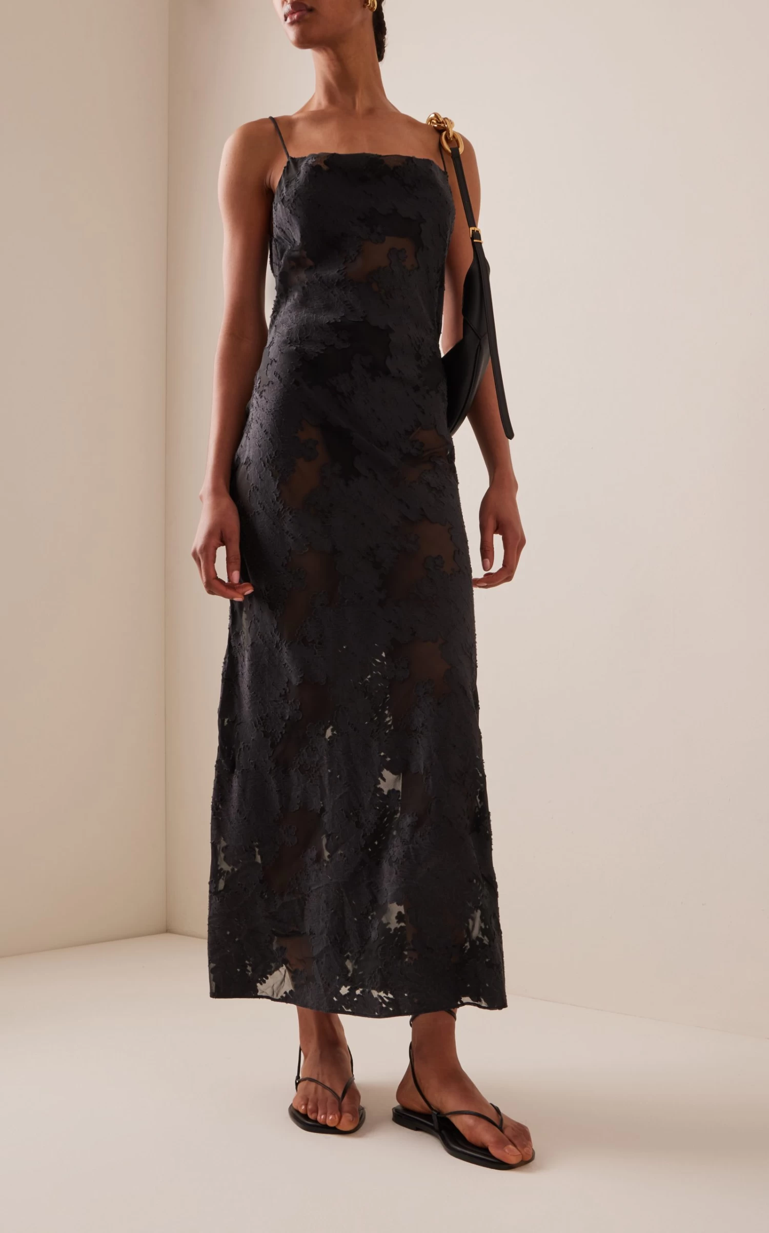 Floral Silk-Cotton Maxi Dress 3 Floral Silk-Cotton Maxi Dress