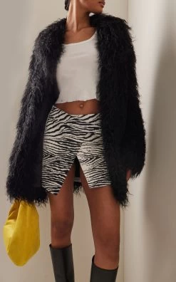 Stand Studio Janice Faux Fur Jacket