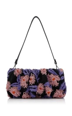 Staud Bean Convertible Beaded Bag -Lady Fashion Store staud multi bean convertible beaded bag 2 2