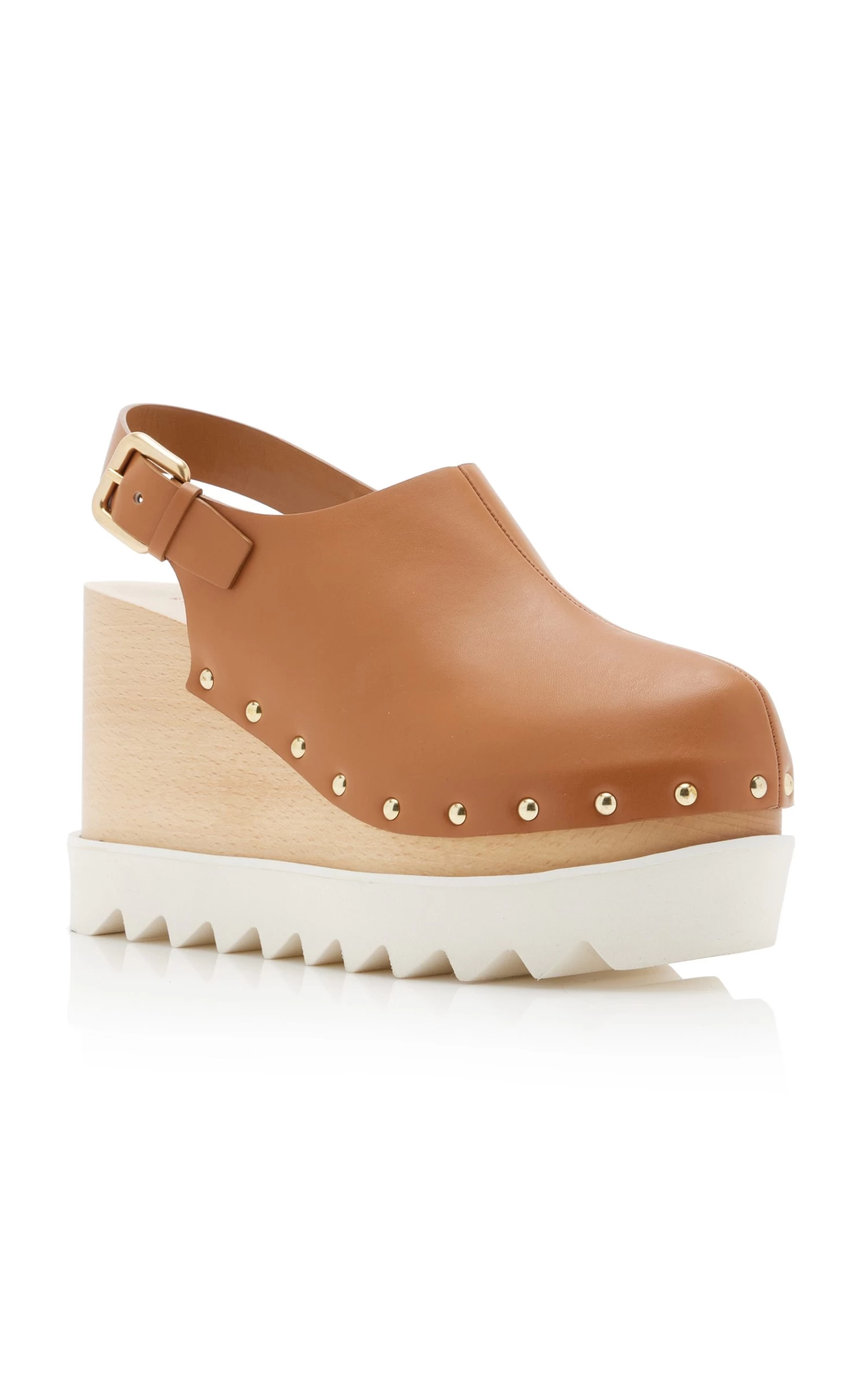 STELLA MCCARTNEY Elyse Vegan Leather Platform Clogs 6 STELLA MCCARTNEY Elyse Vegan Leather Platform Clogs - Image 4