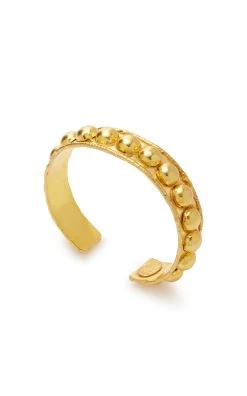 Tribal Gold-Plated Cuff -Lady Fashion Store sylvia toledano gold tribal gold cuff 3