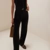 The Frankie Shop Gelso Pleated Woven Wide-Leg Trousers