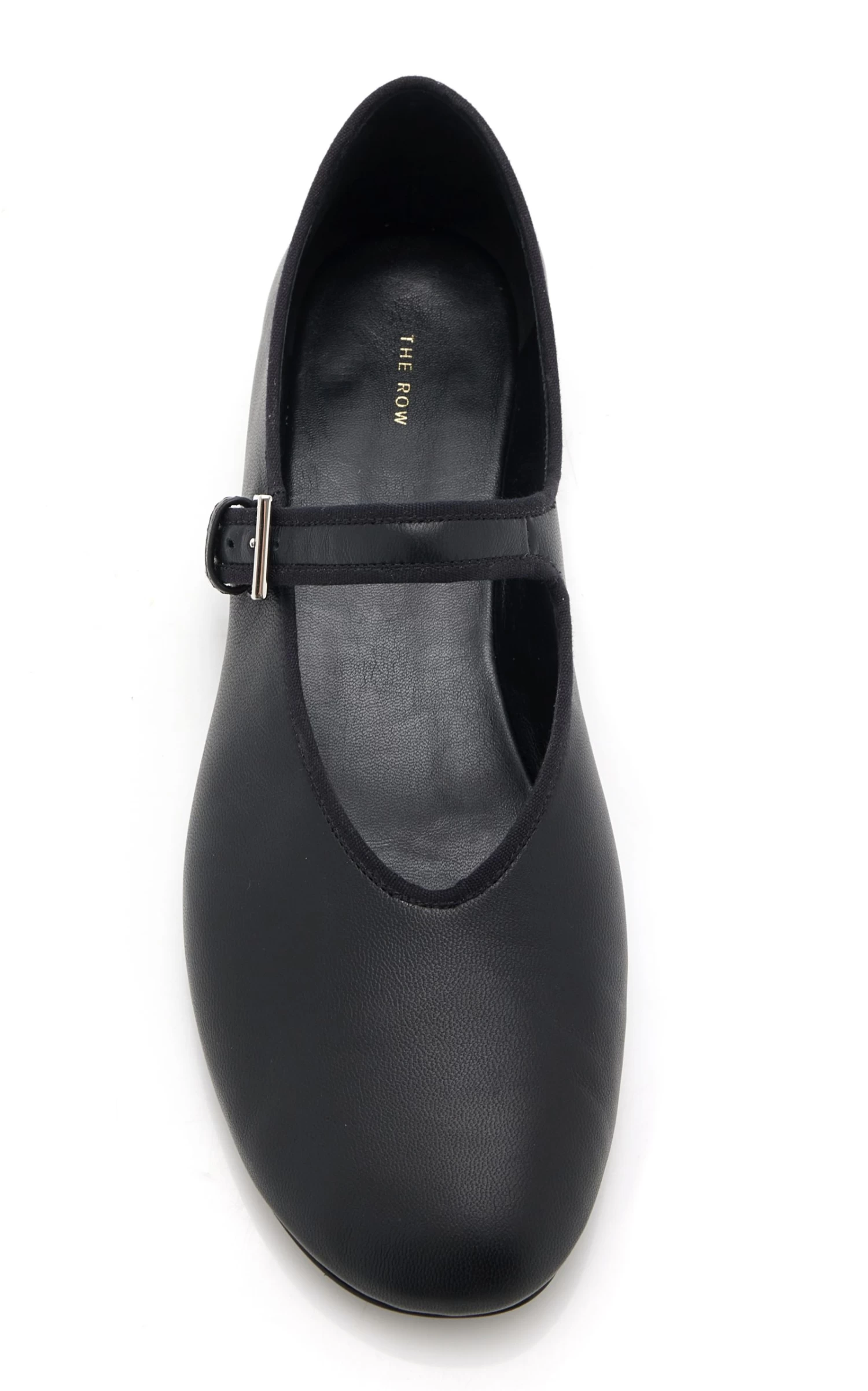 The Row Boheme Leather Mary Jane Flats 4 The Row Boheme Leather Mary Jane Flats - Image 2
