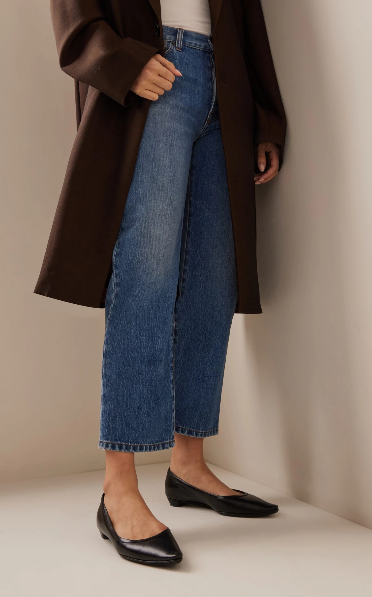 The Row Claudette Leather Flats 4 The Row Claudette Leather Flats - Image 2