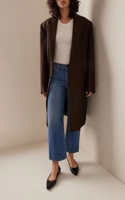 The Row Claudette Leather Flats