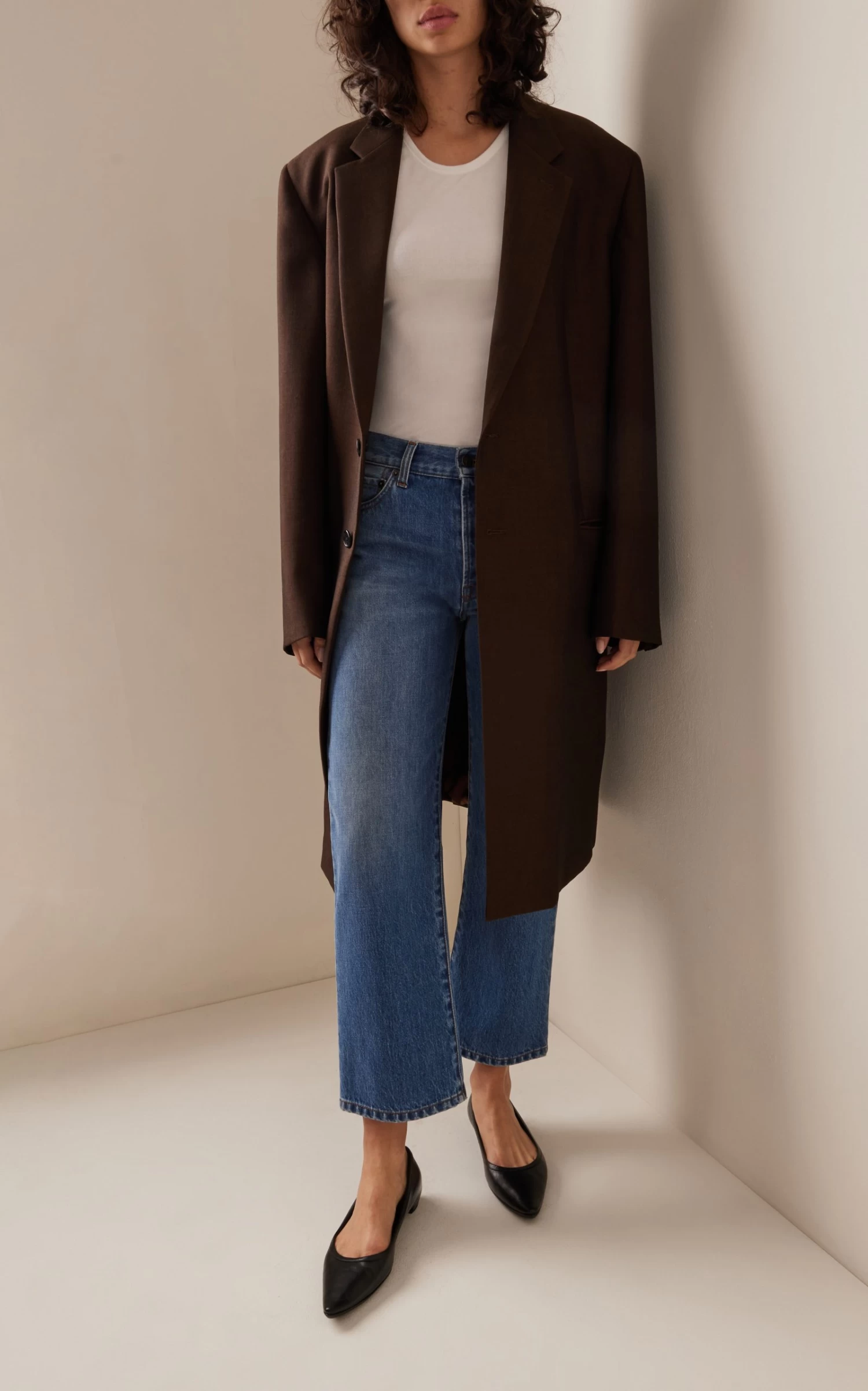 The Row Claudette Leather Flats 3 The Row Claudette Leather Flats