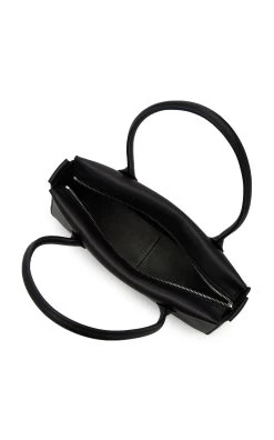 The Row E/W Leather Top Handle Bag 13 The Row E/W Leather Top Handle Bag -Lady Fashion Store the row black e w top handle 5