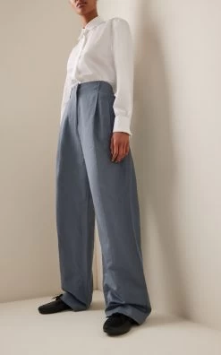 The Row Lucca Leather Mocassins