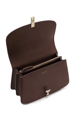 The Row Sofia 8.75 Leather Top Handle Bag 7 The Row Sofia 8.75 Leather Top Handle Bag -Lady Fashion Store the row brown sofia 8 75 2