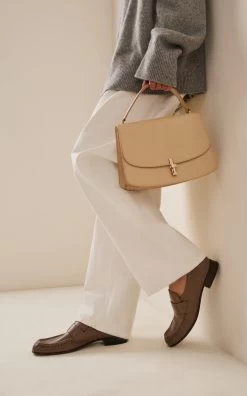 The Row Soft Leather Loafers