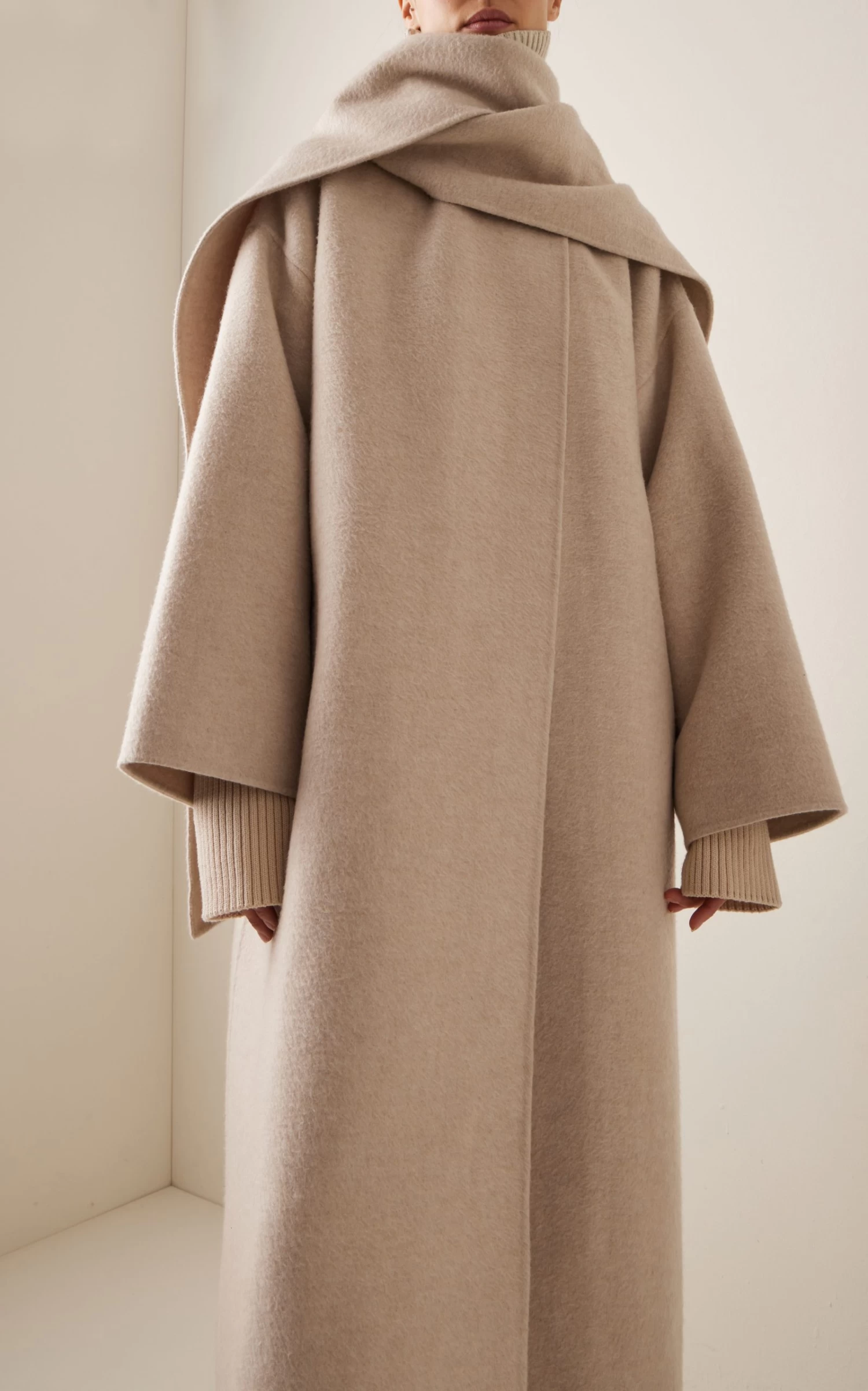 The Row Notte Cashmere Scarf Coat 4 The Row Notte Cashmere Scarf Coat - Image 2