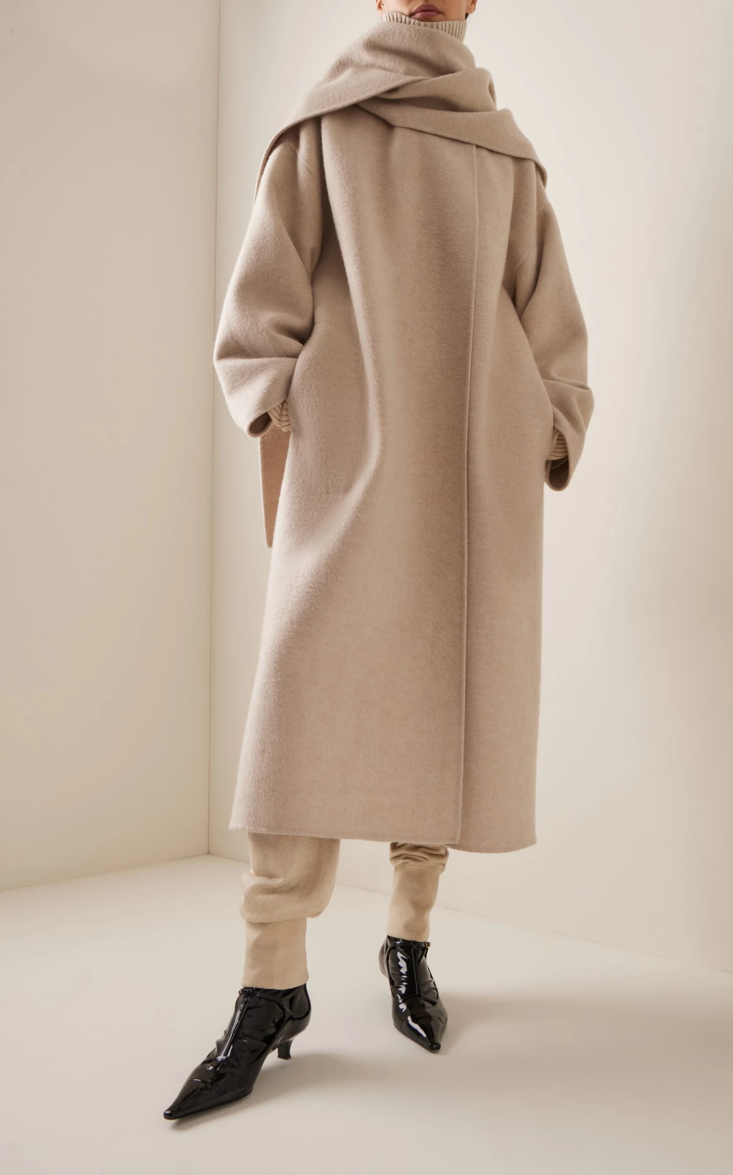 The Row Notte Cashmere Scarf Coat 3 The Row Notte Cashmere Scarf Coat