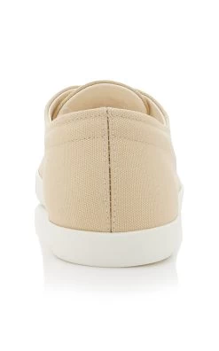 The Row Sam Cotton Sneakers -Lady Fashion Store the row neutral sam 3