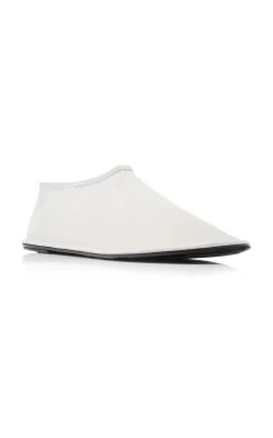 The Row Sock Mesh Flats -Lady Fashion Store the row white sock 4