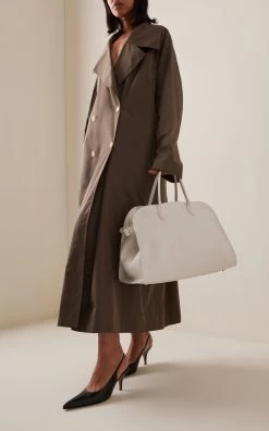 The Row Soft Margaux 15 Leather Tote Bag