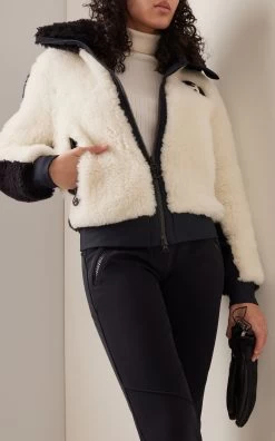 Loni Wool-Blend Teddy Jacket