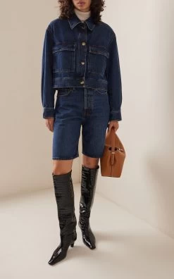 Toteme Classic Denim Shorts