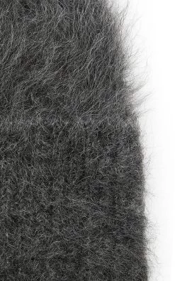 Toteme Alpaca-Blend Beanie 7 Toteme Alpaca-Blend Beanie -Lady Fashion Store toteme grey alpaca knit beanie 2