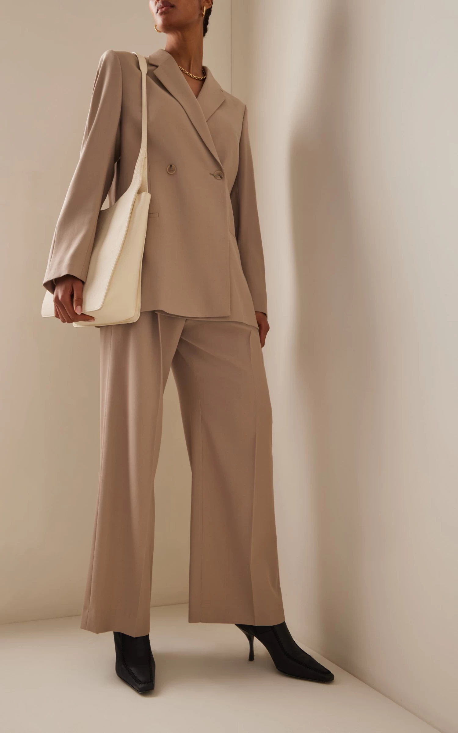 Toteme Double-Breasted Wool Blazer 4 Toteme Double-Breasted Wool Blazer - Image 2