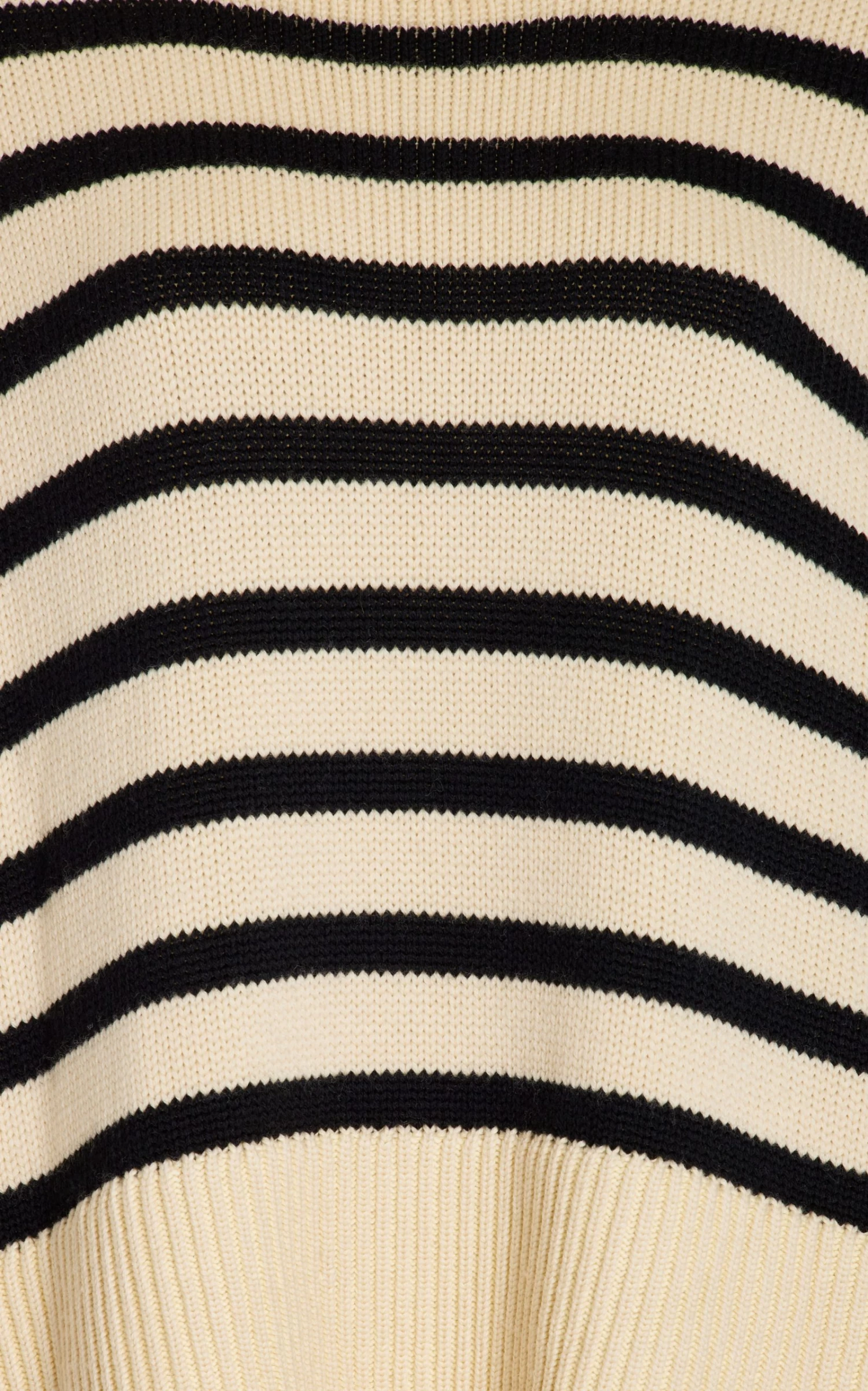 Toteme Signature Stripe Wool-Cotton Turtleneck Sweater 6 Toteme Signature Stripe Wool-Cotton Turtleneck Sweater - Image 4
