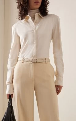 Toteme Slim Leather Belt