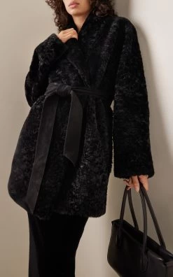 TOVE Vanessa Shearling Coat