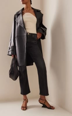 The Amethyst Stretch Mid-Rise Flared-Leg Jeans