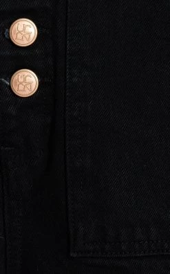 ULLA JOHNSON Lou High-Rise Flared-Leg Jeans -Lady Fashion Store ulla johnson black lou cotton denim jeans 6