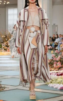 ULLA JOHNSON Abriana Striped Linen Maxi Wrap Skirt 11 ULLA JOHNSON Abriana Striped Linen Maxi Wrap Skirt -Lady Fashion Store ulla johnson neutral abriana wrap maxi skirt 3