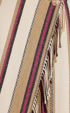 ULLA JOHNSON Abriana Striped Linen Maxi Wrap Skirt 13 ULLA JOHNSON Abriana Striped Linen Maxi Wrap Skirt -Lady Fashion Store ulla johnson neutral abriana wrap maxi skirt 5