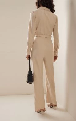 Marlies Tencel Jumpsuit -Lady Fashion Store usisi ivory marlies jumpsuit 3