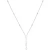 18K White Gold The Portrait Diamond Necklace -Lady Fashion Store vak white 18k white gold the portrait necklace 4