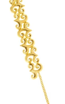 The Villa 24k Gold-Plated Necklace -Lady Fashion Store valere gold villa 24k gold plated necklace 1