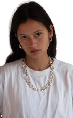 The Labrynth Platinum-Plated 925 Silver Necklace -Lady Fashion Store vasiliki silver labrynth platinum plated 925 silver necklace 2