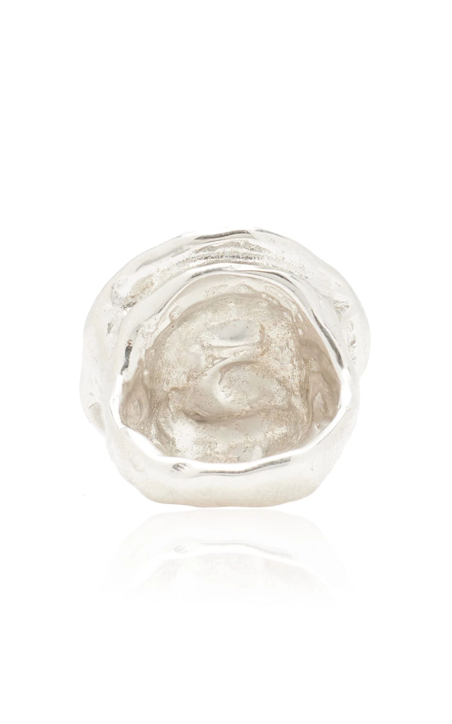 The Narcissus Platinum-Plated 925 Silver Ring 7 The Narcissus Platinum-Plated 925 Silver Ring - Image 5