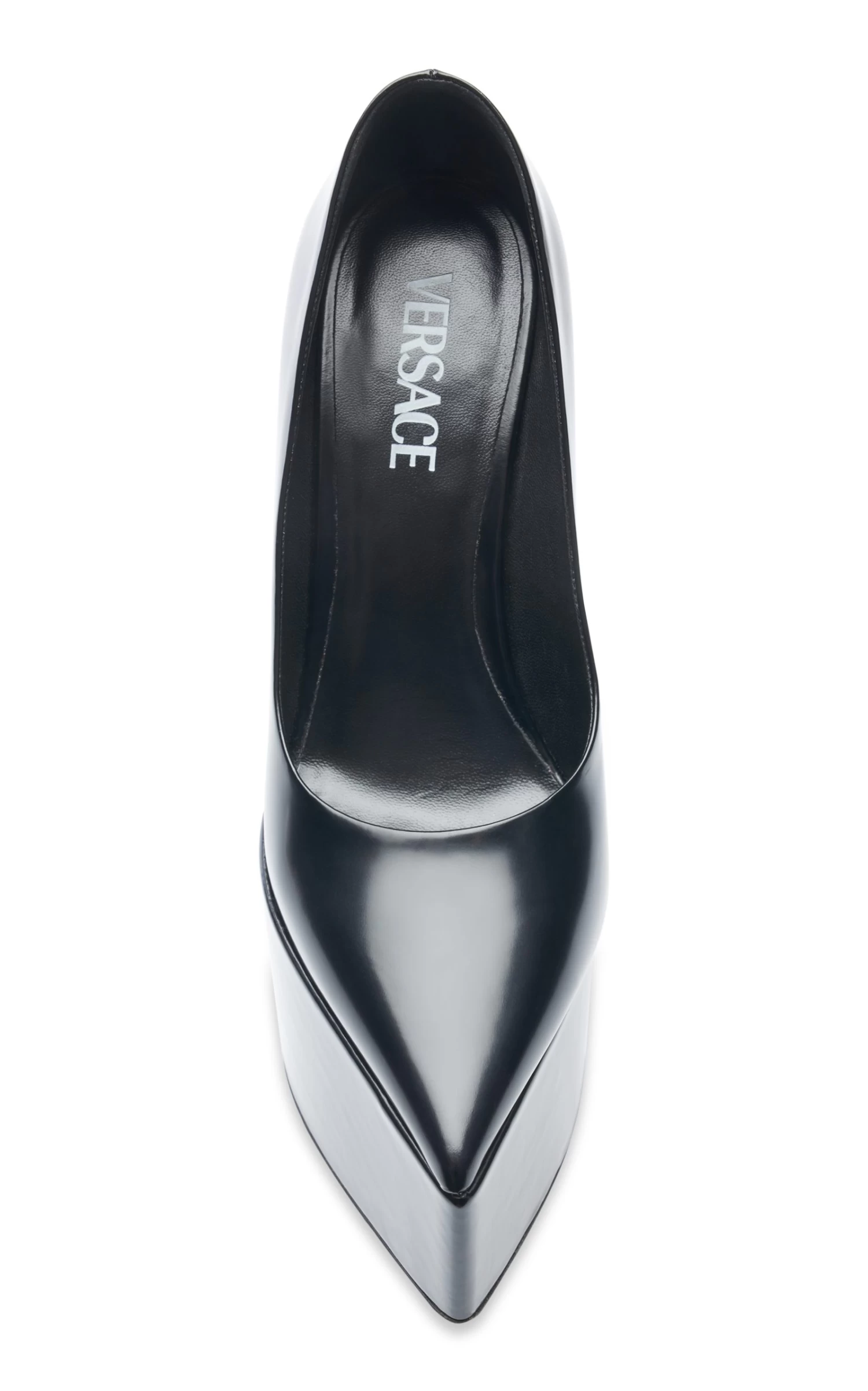 Versace Leather Platform Pumps 4 Versace Leather Platform Pumps - Image 2