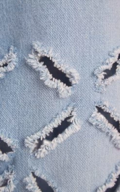 Versace Slash Cutout Wide-Leg Jeans 9 Versace Slash Cutout Wide-Leg Jeans -Lady Fashion Store versace blue jeans 3