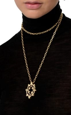 Chrona 18K Yellow Gold Necklace