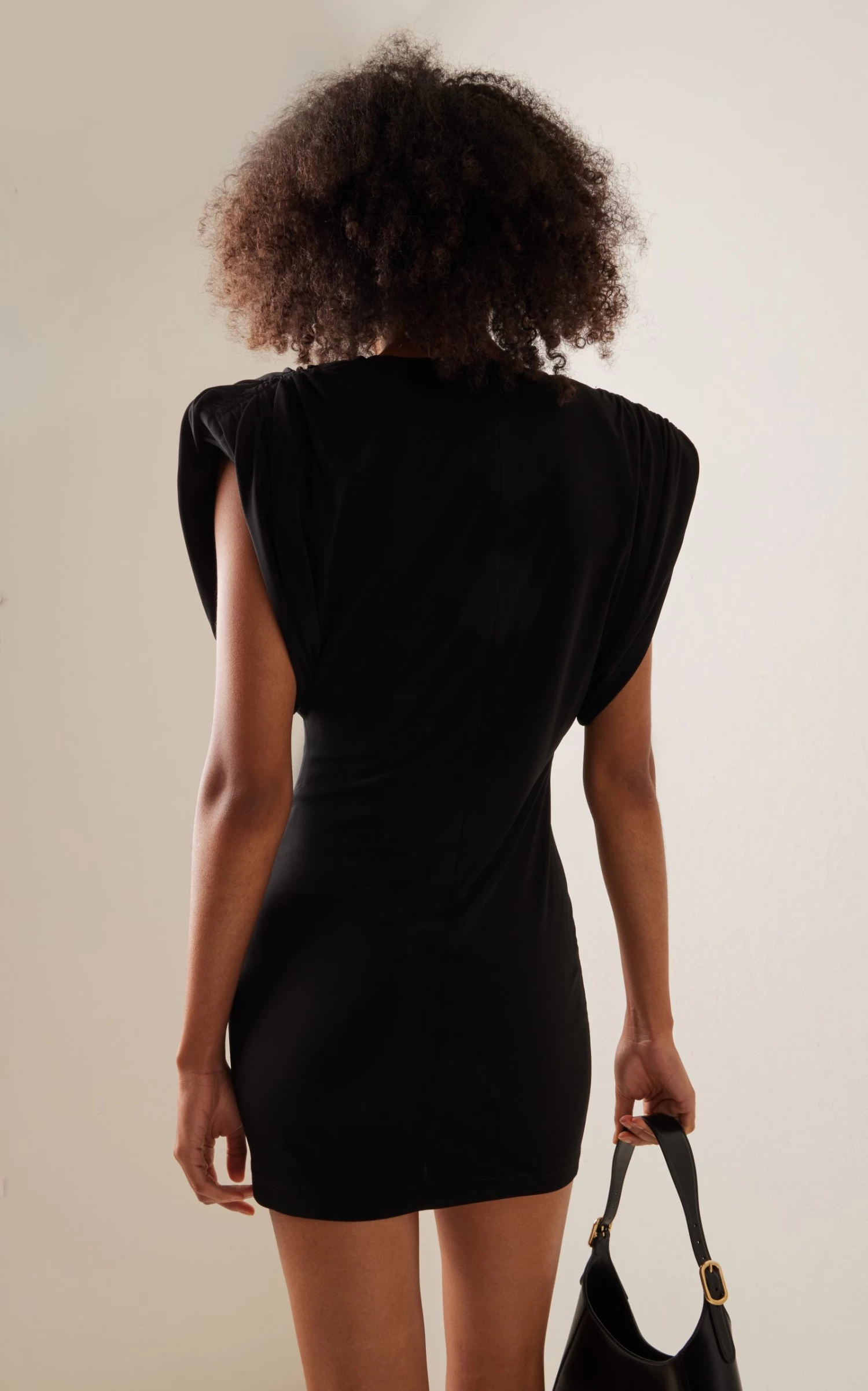 Draped Jersey Mini Dress 5 Draped Jersey Mini Dress - Image 3