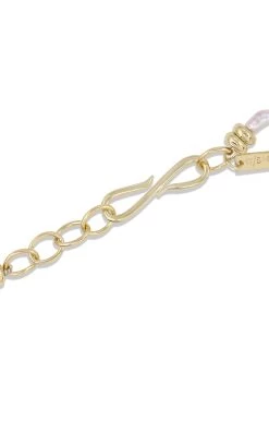 14K Yellow Gold Pearl Bracelet