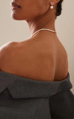 Sophie Sterling Silver Sapphire And Pearl Earrings