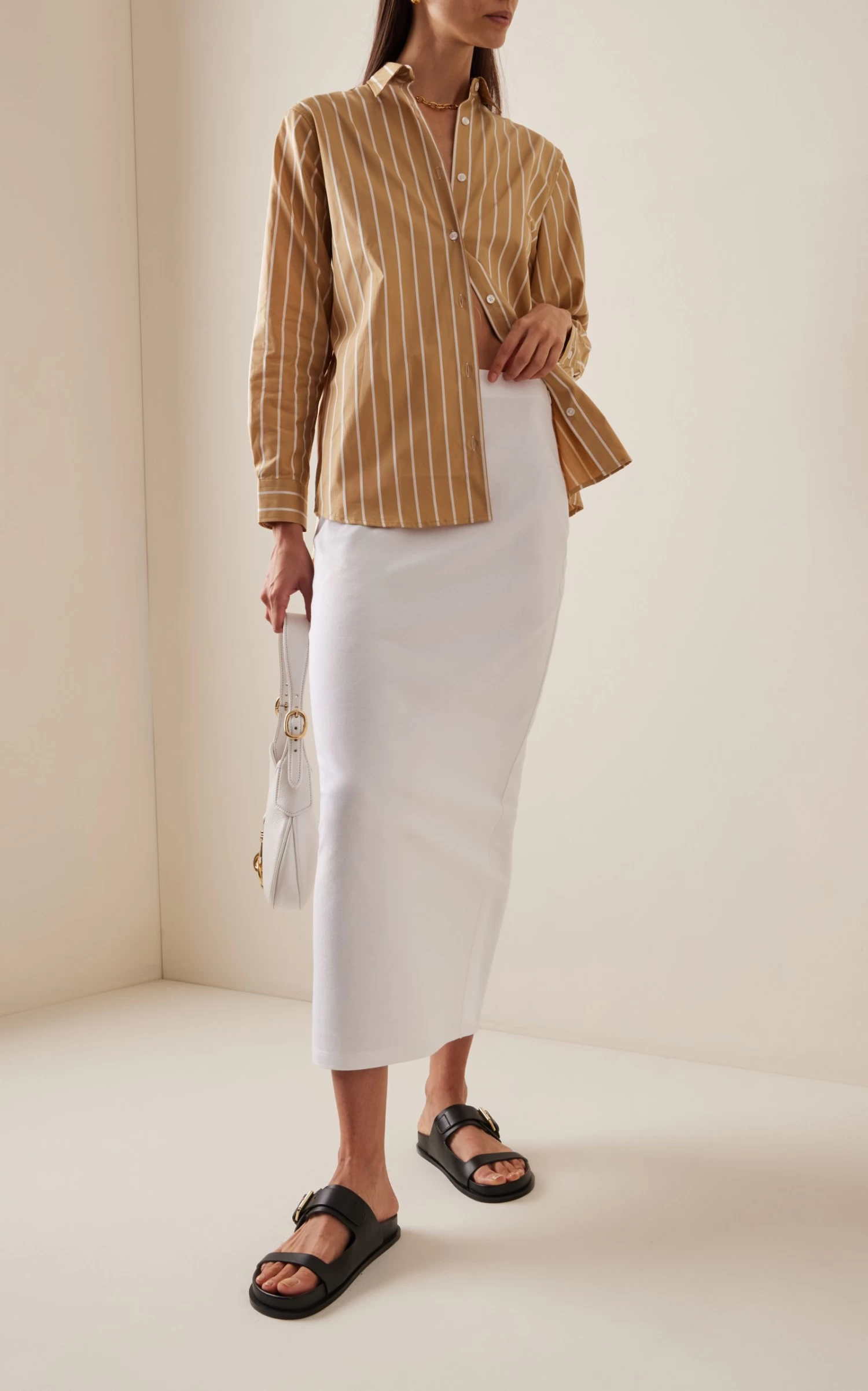 Buoy Striped Cotton Shirt 3 Buoy Striped Cotton Shirt