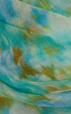 Zimmermann High Tide Twist Linen-Silk Cropped Top -Lady Fashion Store zimmermann floral high tide twist linen silk cropped top 4