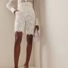 Zimmermann High Tide Lace Shorts -Lady Fashion Store zimmermann white high tide lace shorts